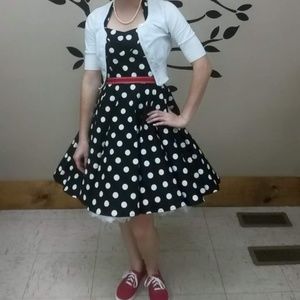 Modcloth Polka Dot Dress